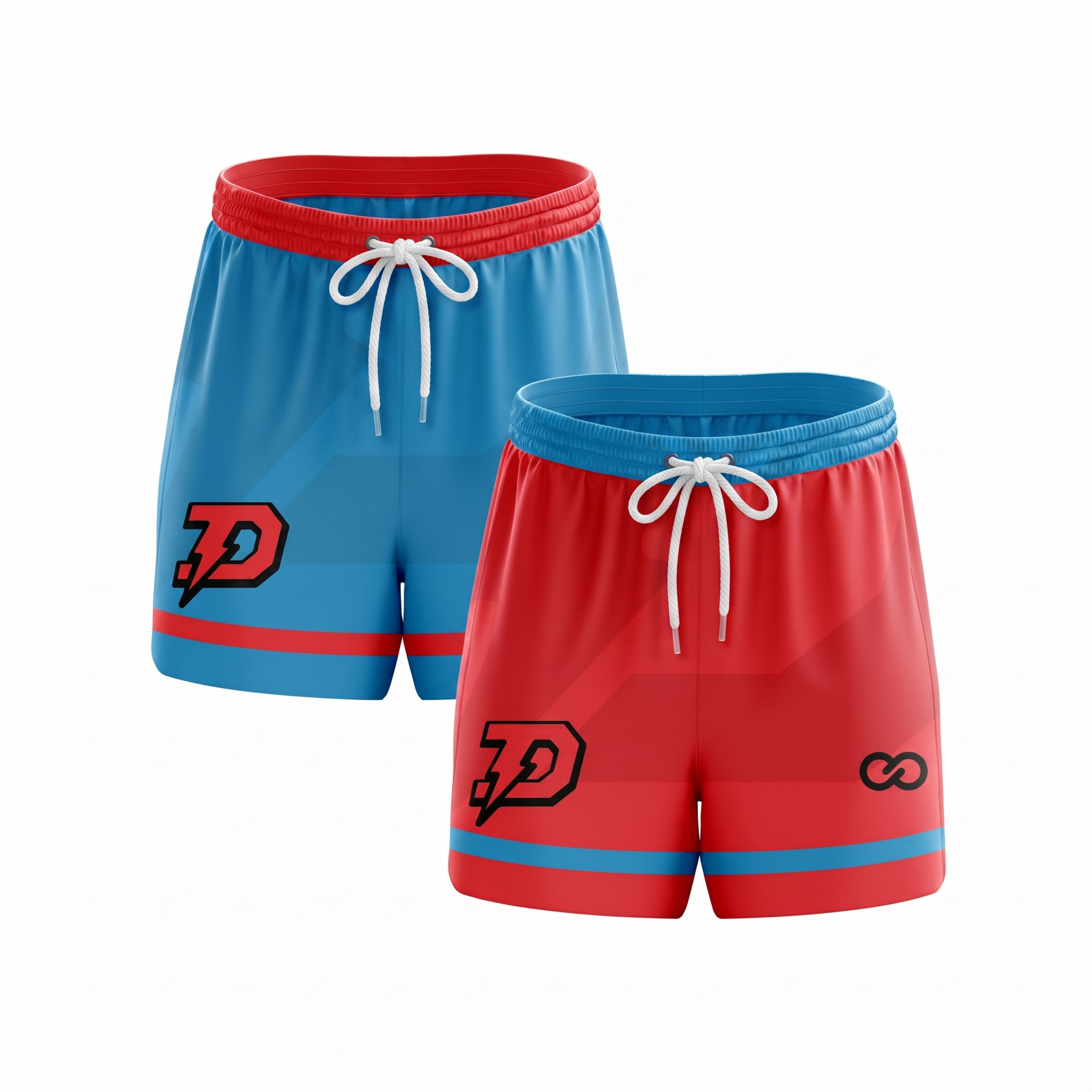Custom Reversible Retro Basketball Shorts