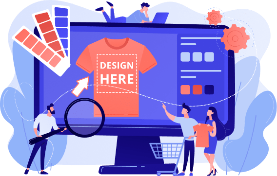 Custom Design Builder allows you to create your custom swag with your brand logos and colors in just a few clicks.