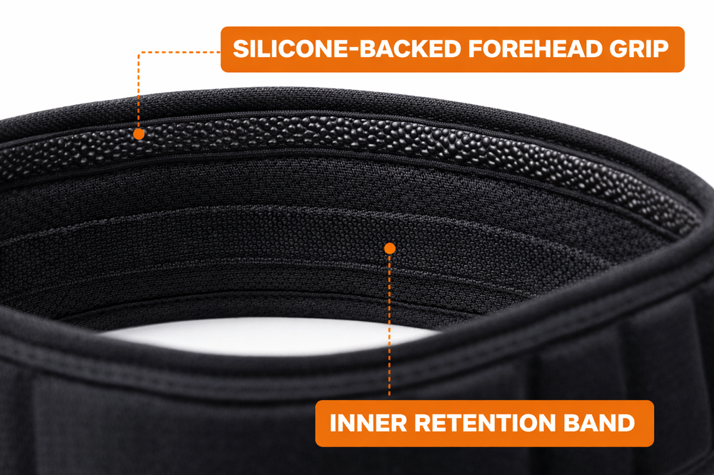 D3O soccer headband inner retention band