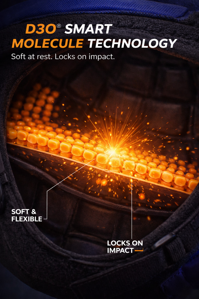 D3O smart molecule impact protection