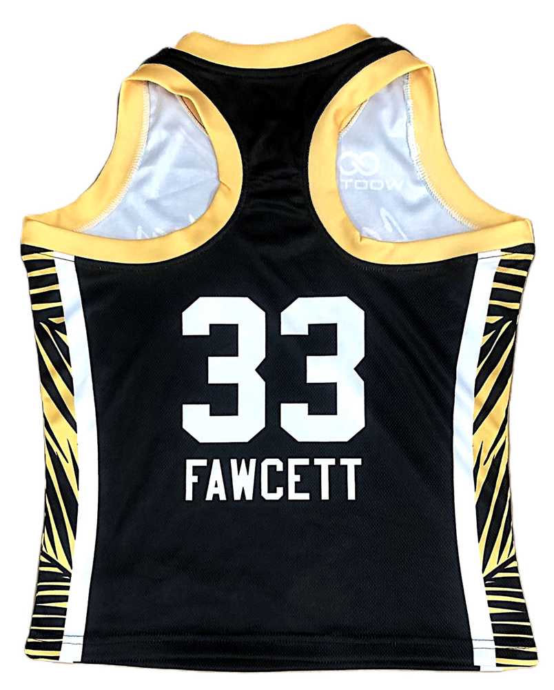 Custom Racerback Basketball Jersey Back