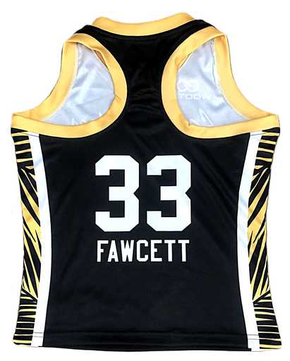 Custom Racerback Basketball Jersey Back