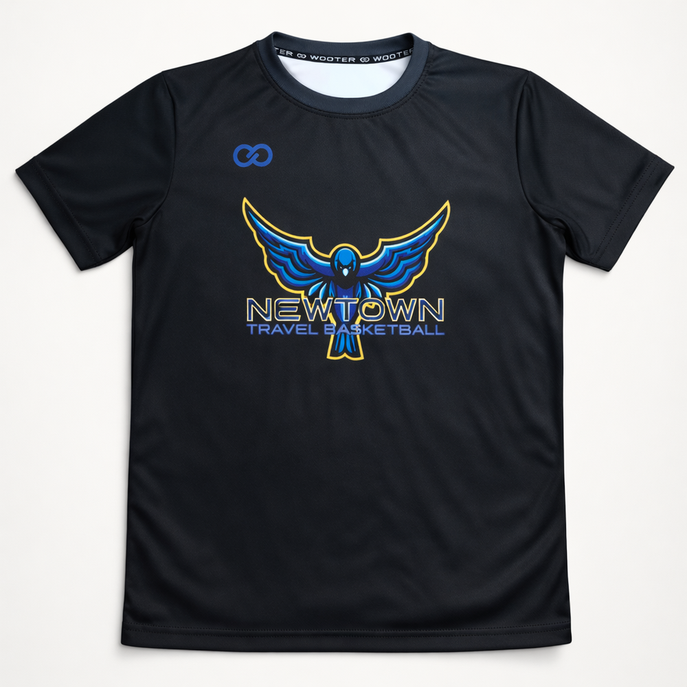 Custom Short Sleeve Shooting Shirts (Round Neck) Design Front 1