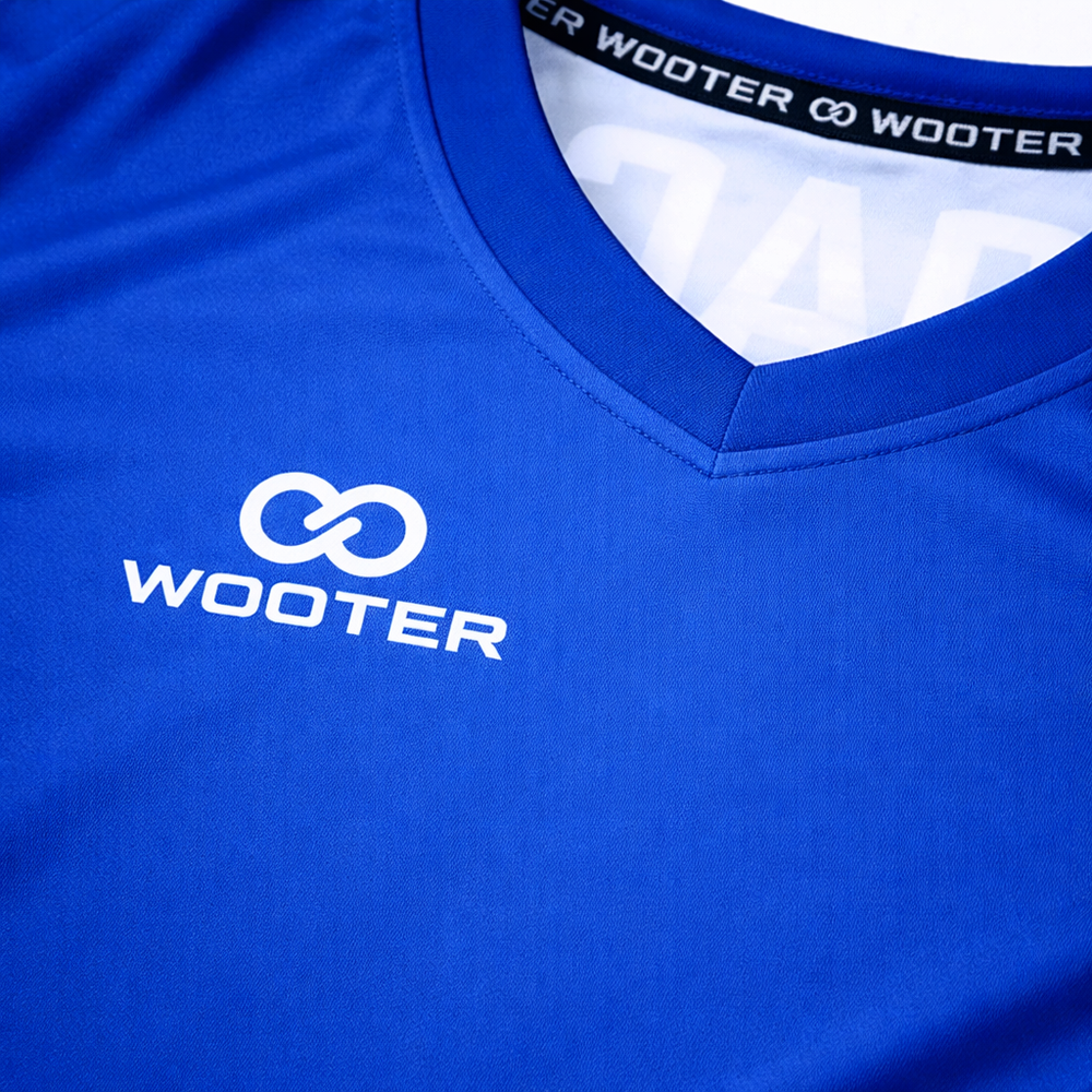 Custom V-Neck T-Shirts Closeup