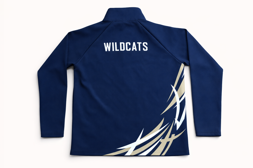 Custom track jackets back