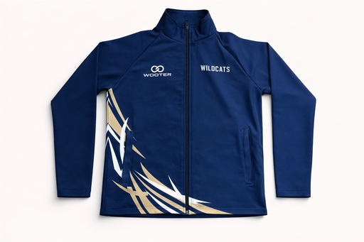 Custom track jackets front