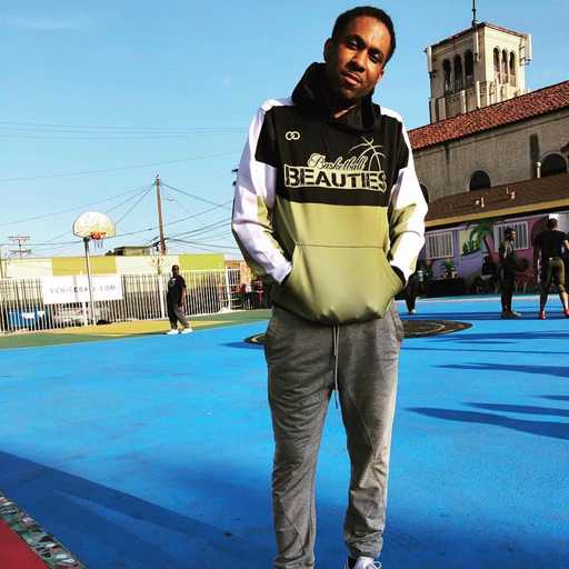 Black and yellow custom hoodie