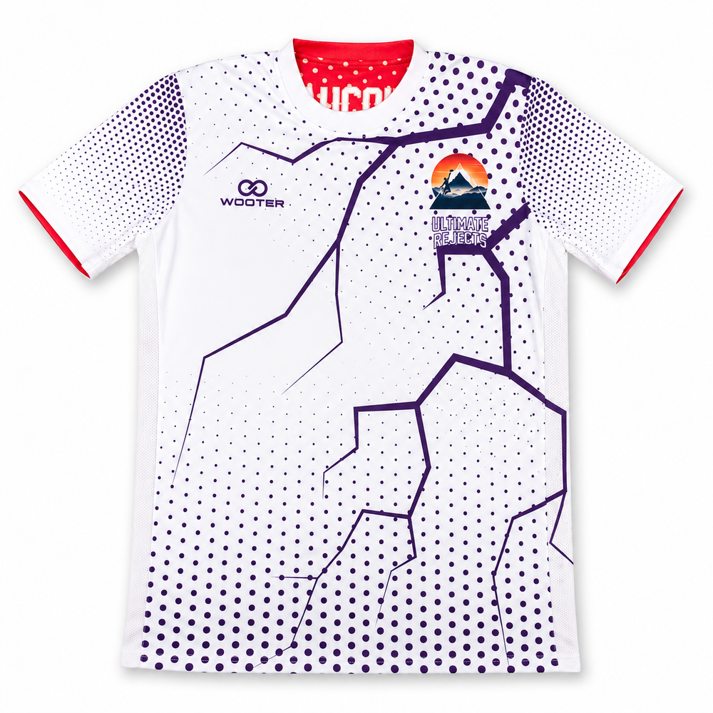 Custom Reversible Soccer Jerseys Crew Neck side B front view