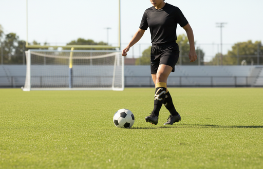 Buy custom knitted crew socks with a woven logo and reinforced fit