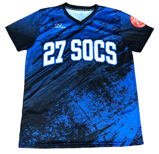 Custom V-Neck T-shirt with Personalized Design