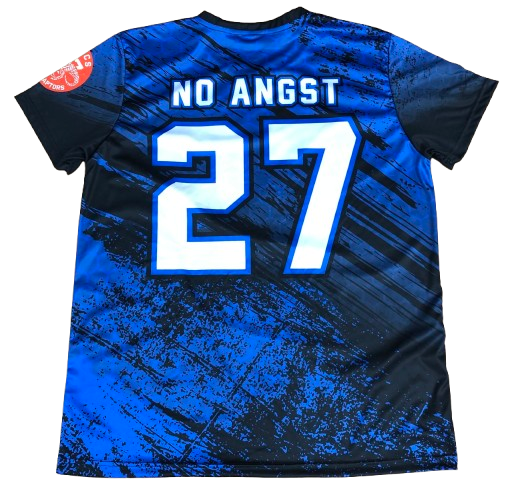 Custom V-Neck T-shirt with Personalized Design