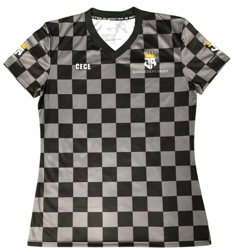 Custom V-Neck T-shirt with Personalized Design