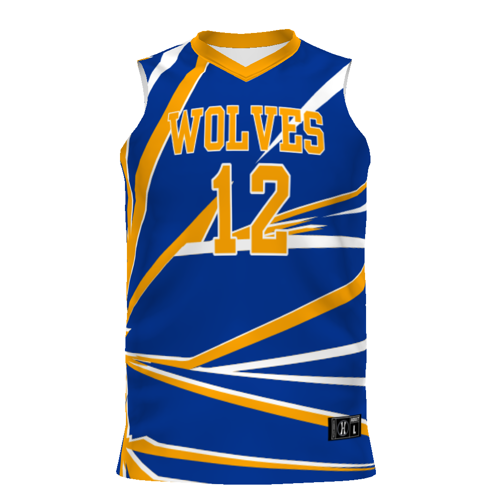 FreeStyle Sublimated Turbo Lightweight Basketball Jersey