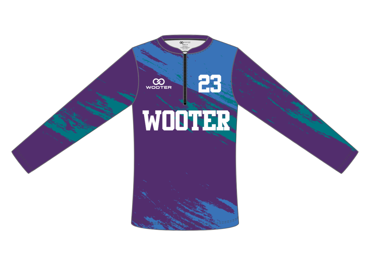 Custom ¼ Zip Long Sleeve Shooting Shirts - 009