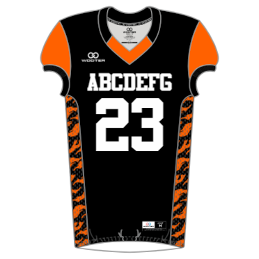 Custom Collegiate Football Jerseys - 003 - Tiger