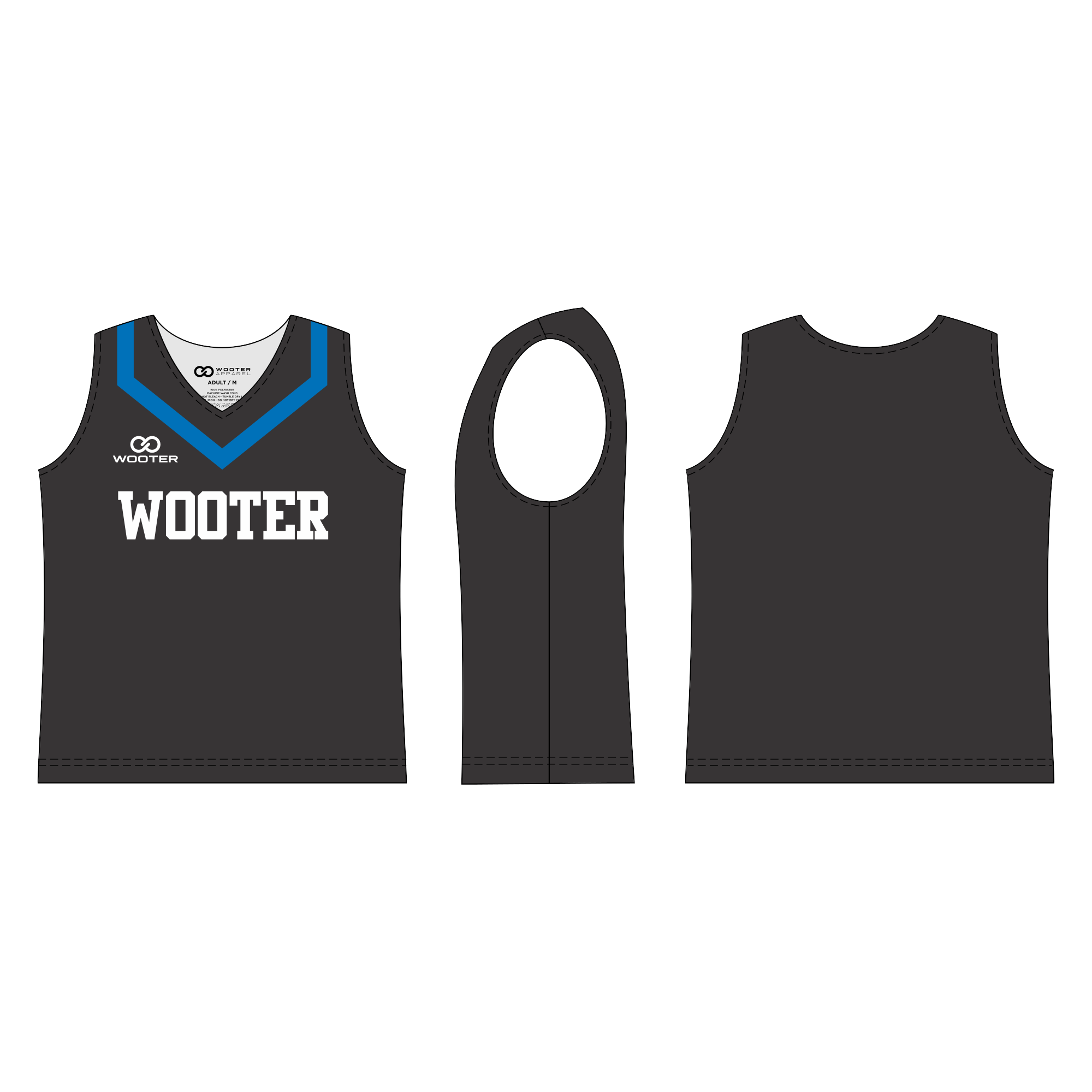 Custom Sleeveless Cheerleading Shells - 021