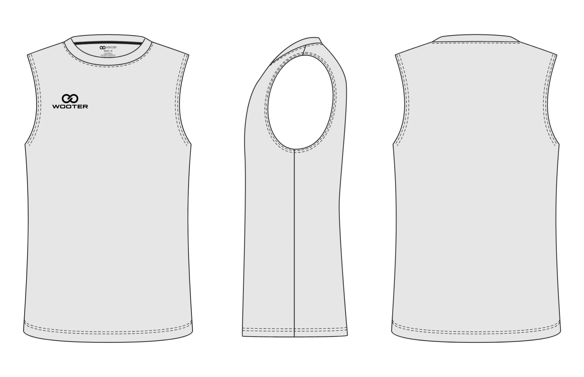 Custom Sleeveless Shooting Shirts - 001