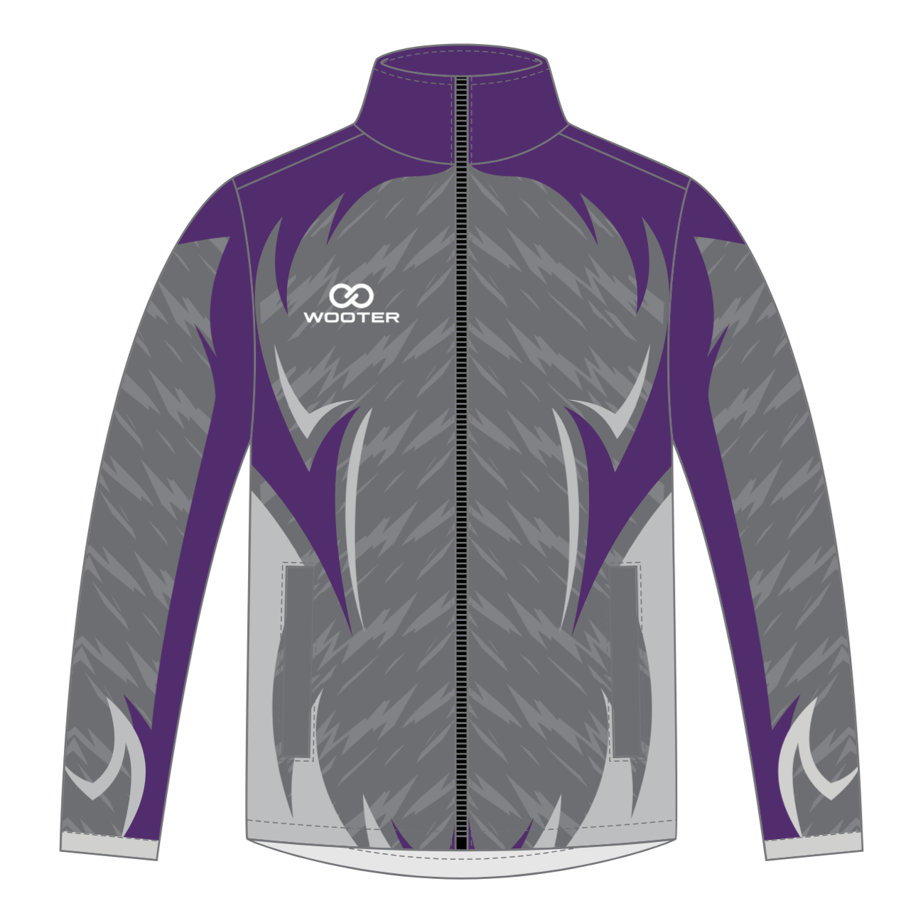 Custom Cuffless Warmup Jackets - 011