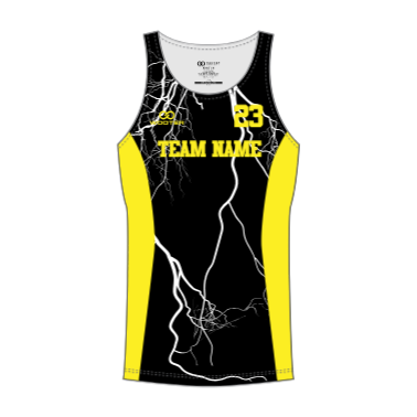 Custom Racerback Compression Shirts - 05 - Lightning