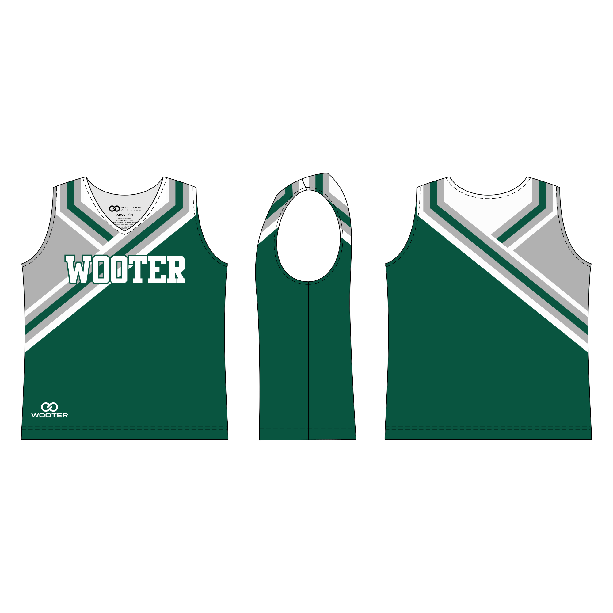 Custom Sleeveless Cheerleading Shells - 011