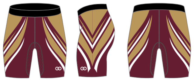 Custom Compression Shorts (Womens/Girls) - 03 - Helix