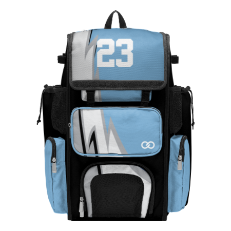 Custom Elite Baseball Bat Backpacks - 10 - Flames