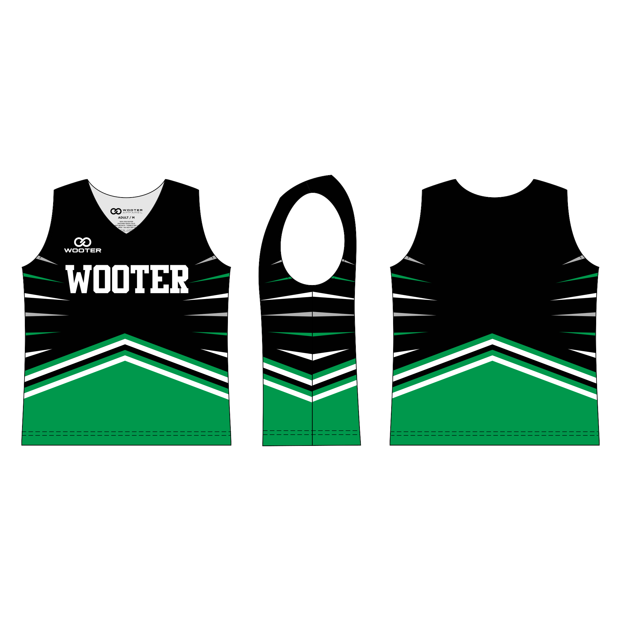 Custom Sleeveless Cheerleading Shells - 018