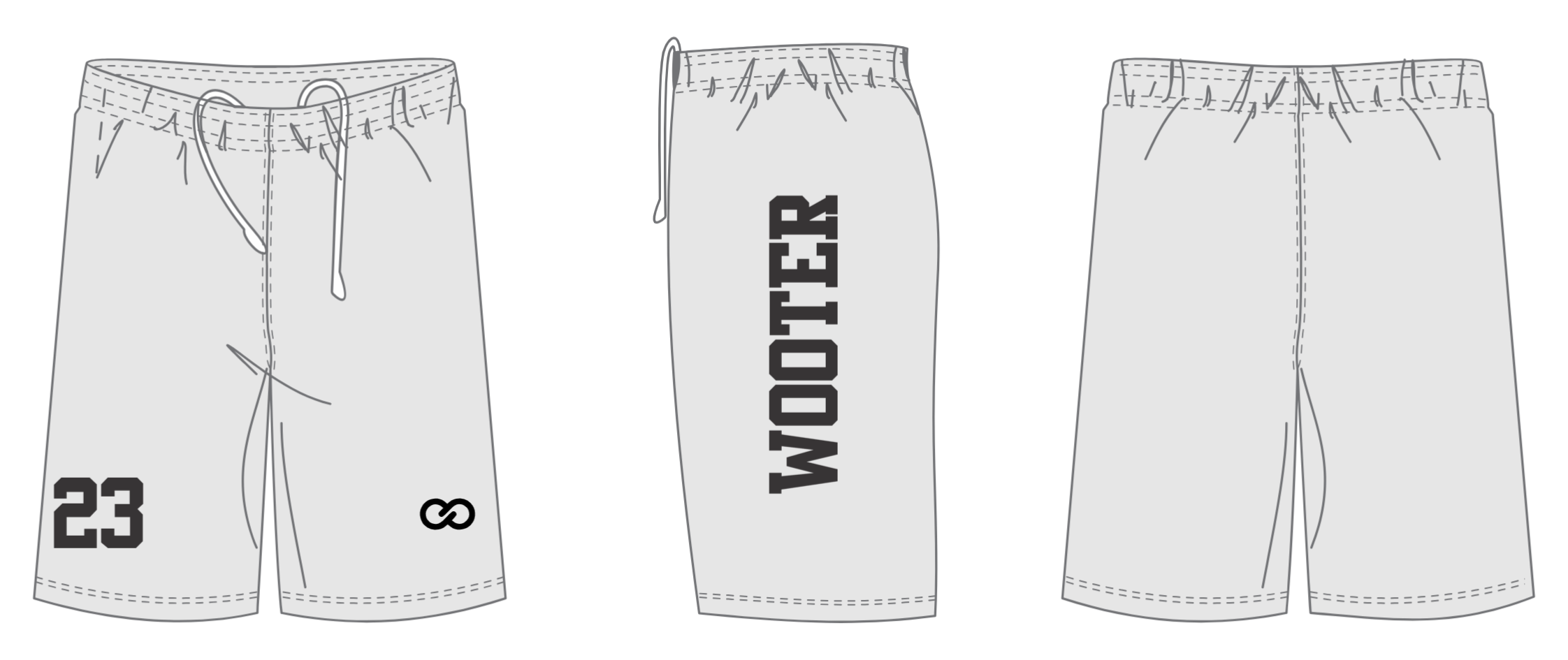 Athletic Shorts - 001