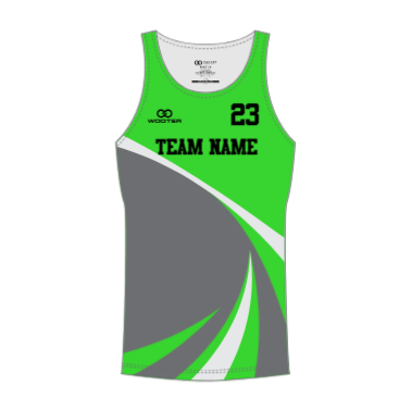 Custom Racerback Compression Shirts - 03 - Wave