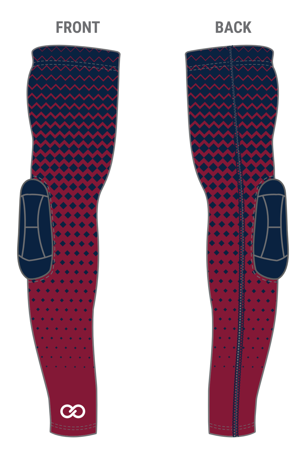 Custom Shooting Sleeves with Padding - 007