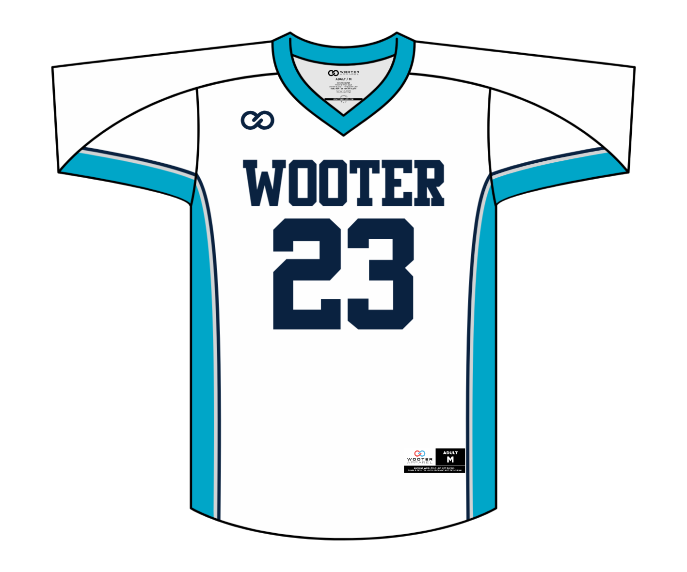 Custom Short Sleeve Lacrosse Jerseys - 005