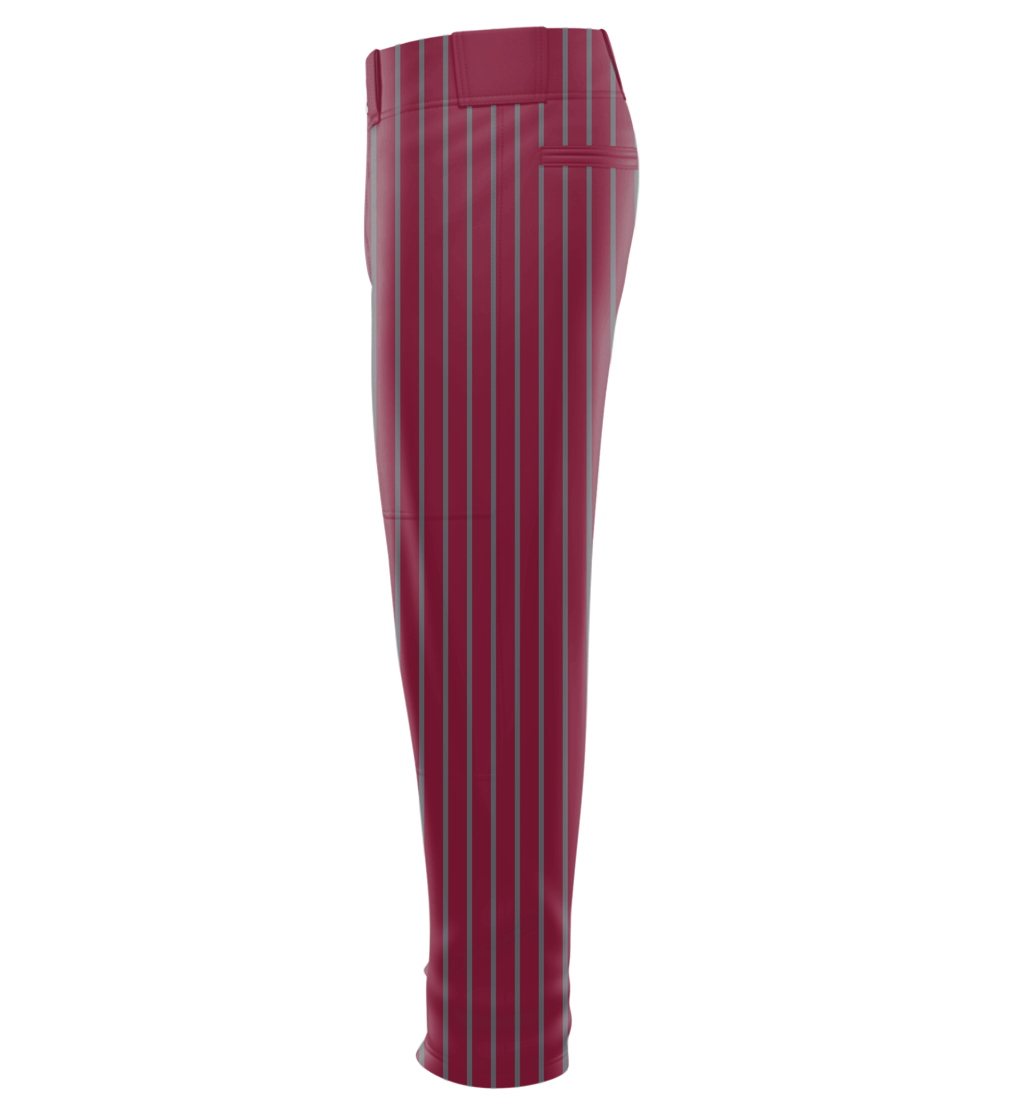 Custom Tapered Softball Pants - 03 - Pinstripes