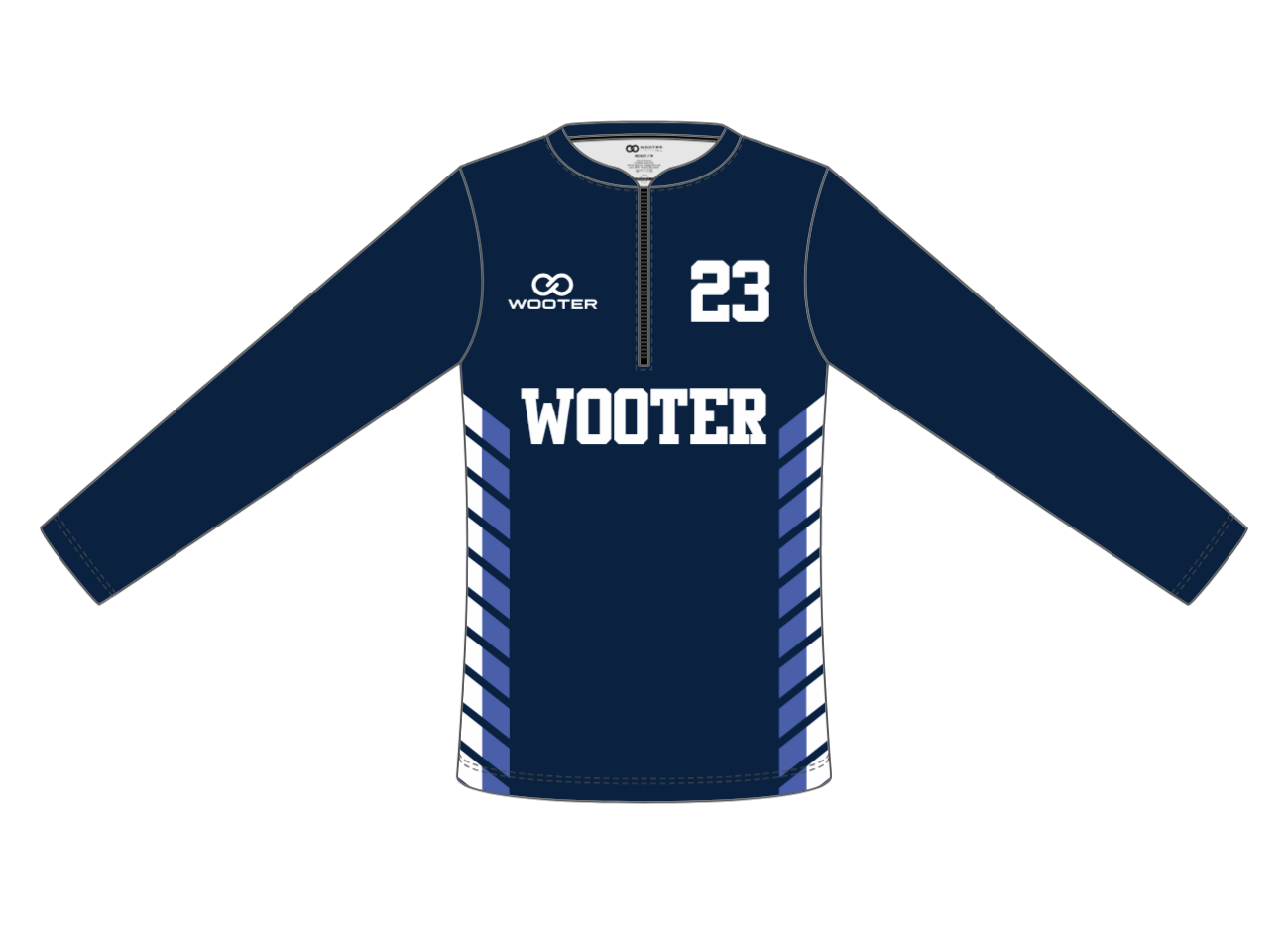 Custom ¼ Zip Long Sleeve Shooting Shirts - 006