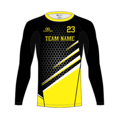 Custom Long Sleeve Compression Shirts - 07 - Hex