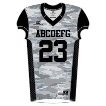 Custom Collegiate Football Jerseys - 005 - Camo