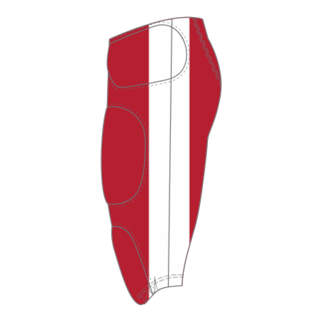 Custom Integrated Football Pants (Low Rise) - 004 - Stripe
