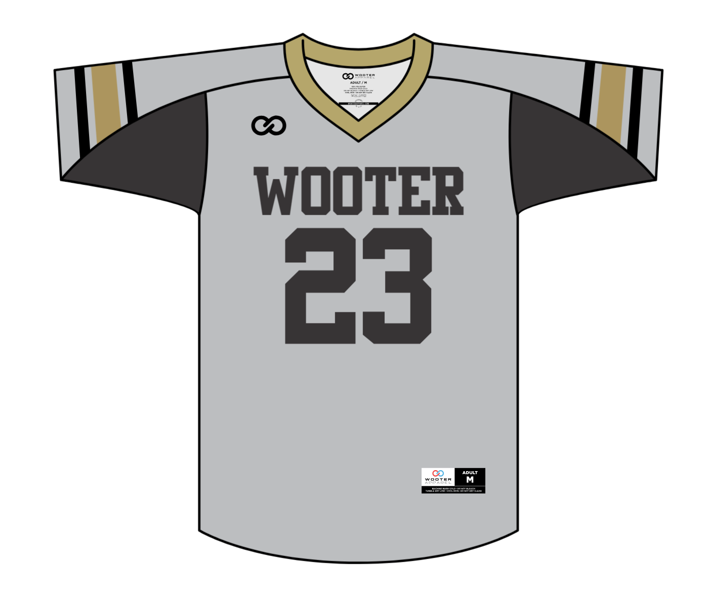 Custom Short Sleeve Lacrosse Jerseys - 006