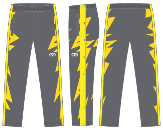 Custom Tear Away Basketball Pants | Breakaway Design