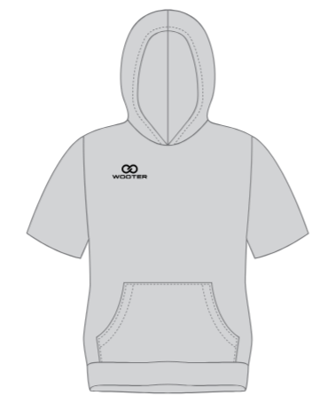 Custom Short Sleeve Hoodies - 01 - Plain