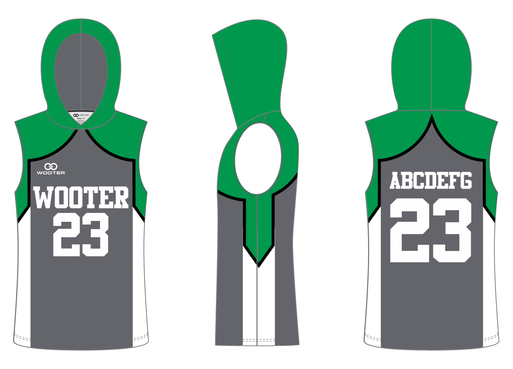 Custom Sleeveless Hoodie Shooting Shirts - 003