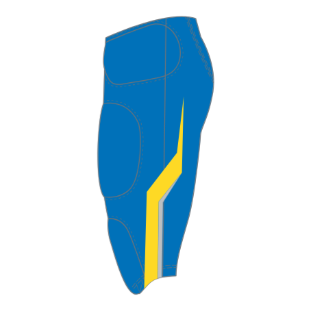 Custom Integrated Football Pants (Low Rise) - 009 - Claws