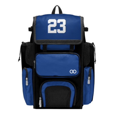 Custom Elite Baseball/Softball Backpacks - 01 - Plain