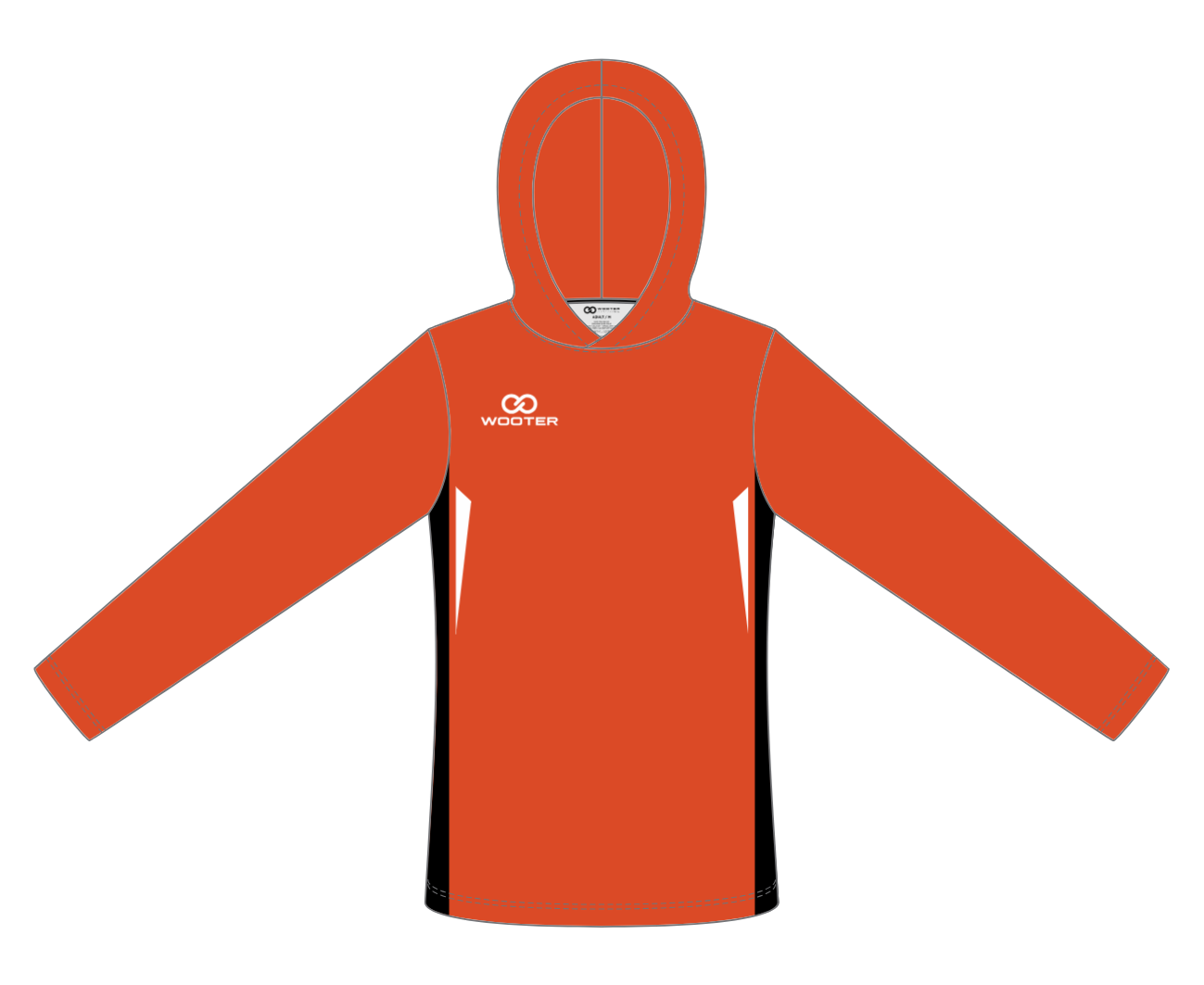 Custom Long Sleeve Hoodie Shooting Shirts - 008