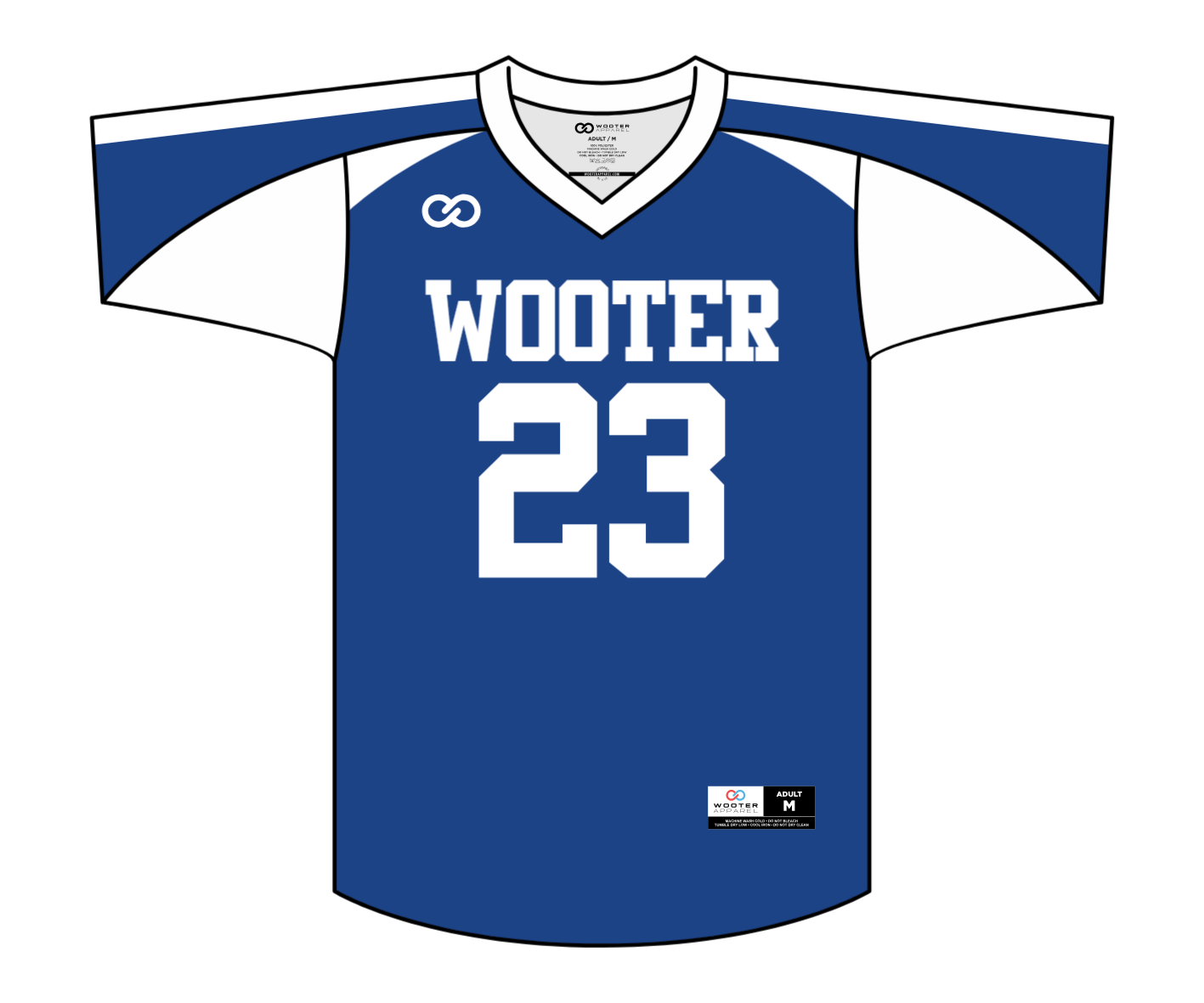 Custom Short Sleeve Lacrosse Jerseys - 007