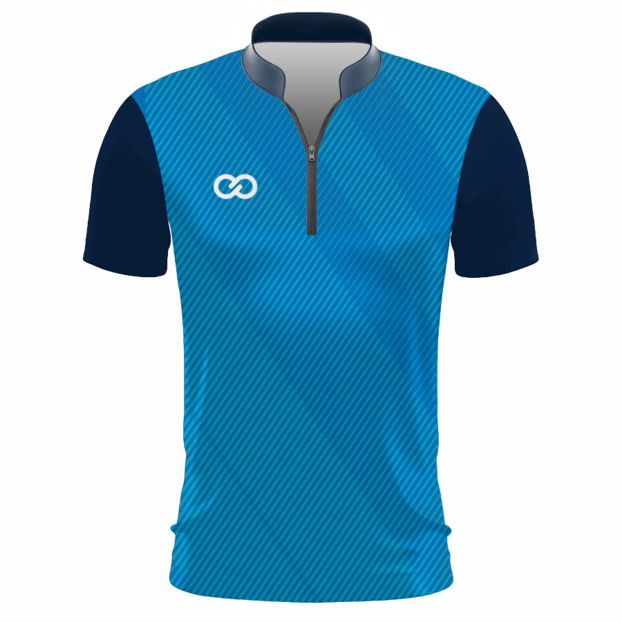 Custom ¼ Zip Bowling Shirts - 006