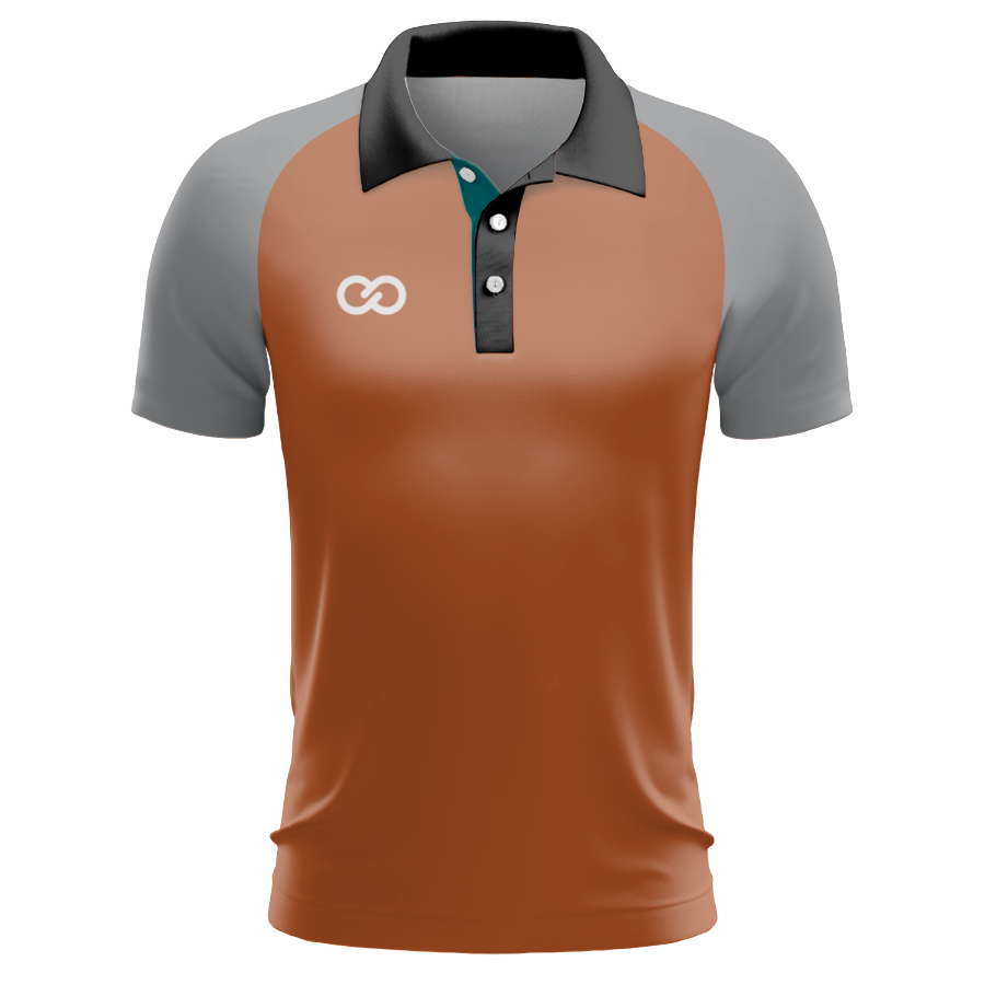Custom Polo Shirts (Raglan Sleeve) - Plain
