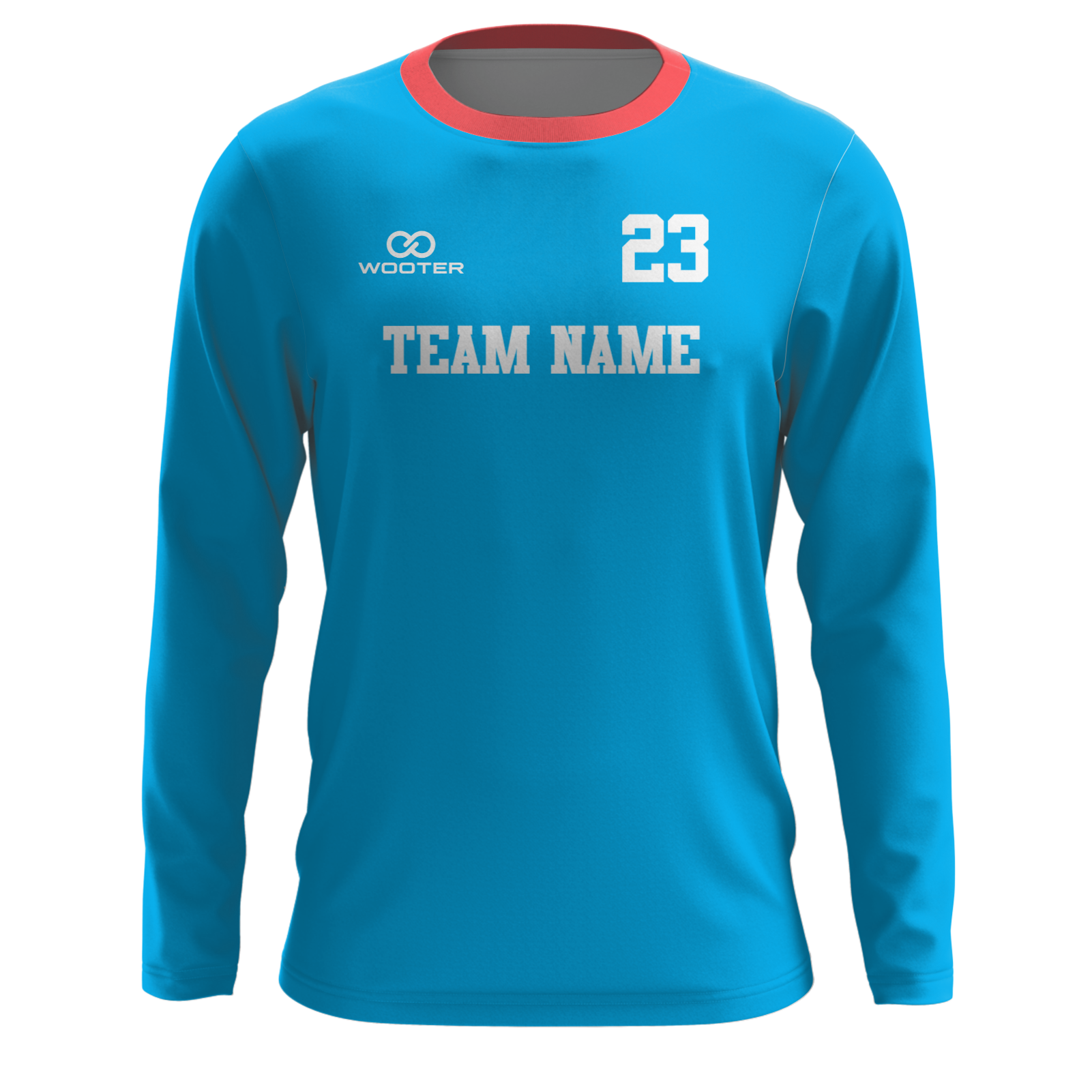 Custom Long Sleeve Crew Neck T-Shirts - 001