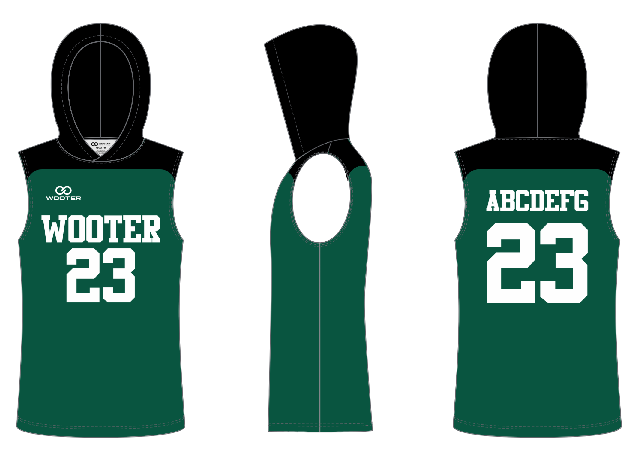 Custom Sleeveless Hoodie Shooting Shirts - 008