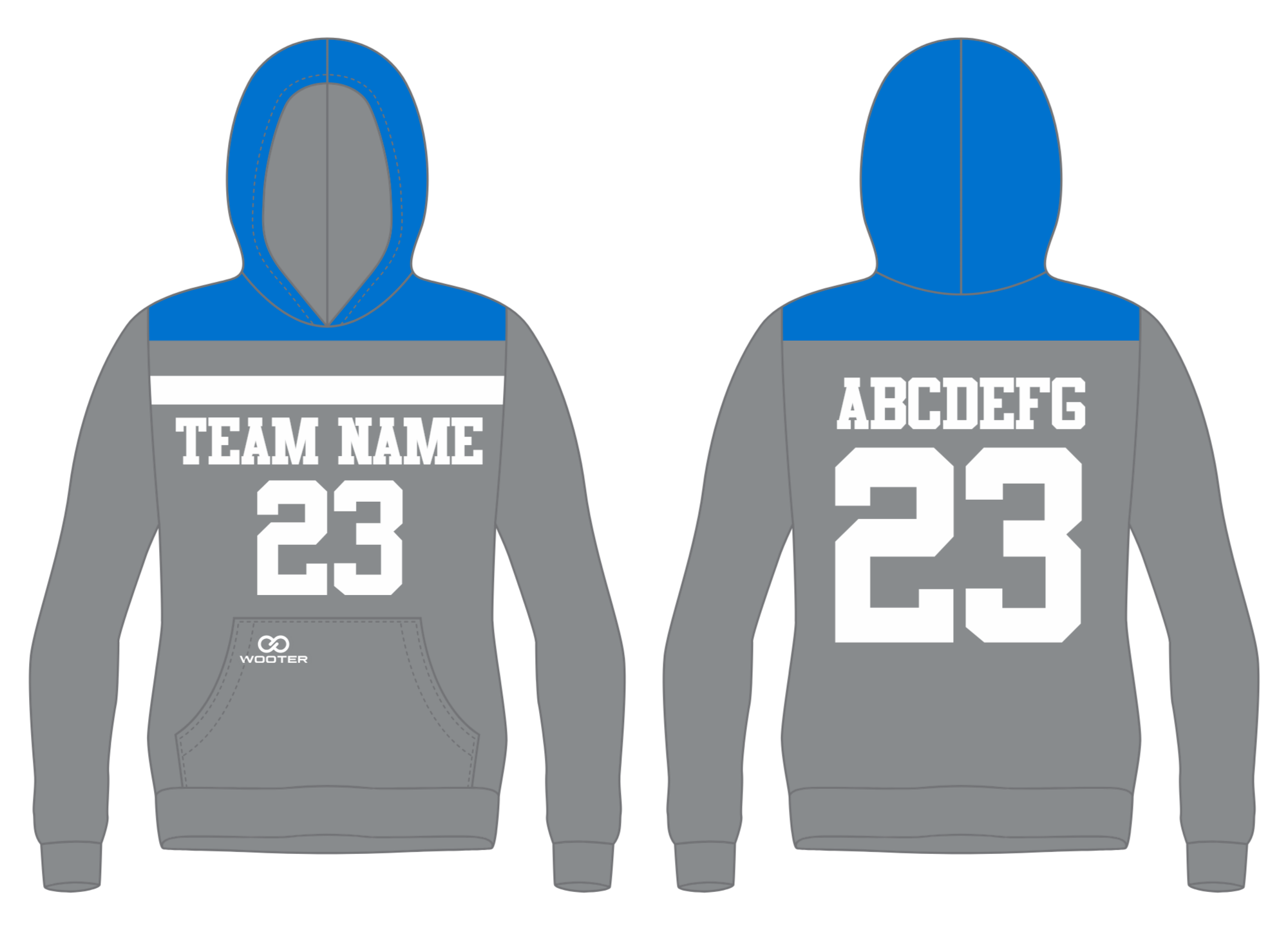 Custom Hoodies - 09 - Hoops