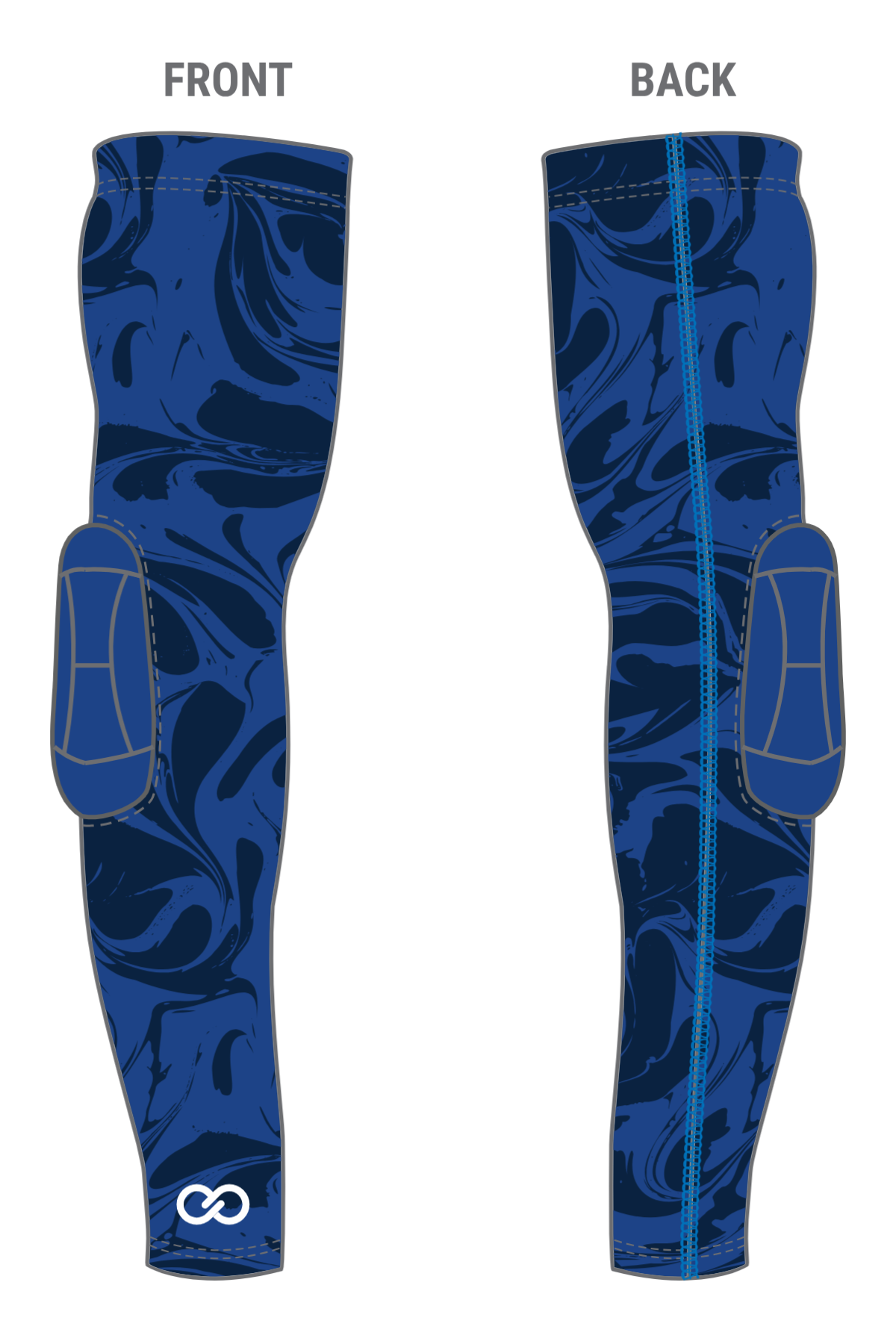 Custom Shooting Sleeves with Padding - 001
